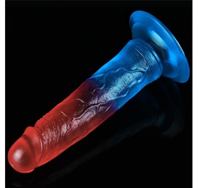 Żelowe dildo penis silikonowy z przyssawką